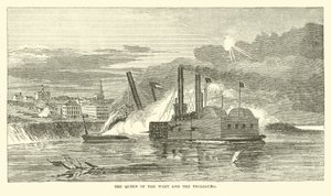 Královna Západu a Vicksburg, únor 1863 od American School