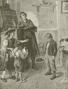 Bezohledný žák, z obrazu W Schutze od American School