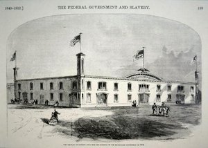 Republikánské ústředí „Wigwam“ v Chicagu od American School