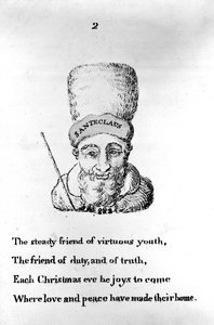 The Steady Friend, z The Childrens Friend vydané v roce 1821 od American School