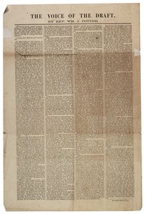 Hlas návrhu, 21. července 1863 od American School
