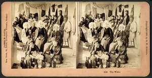 The Wake, cca 1890 (stereograf) od American School