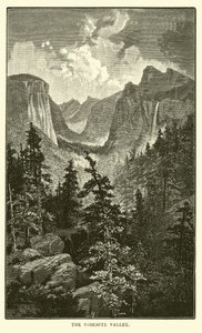 Yosemitské údolí od American School
