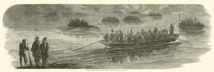 Postup Sedgwickova sboru přes Rappahannock, duben 1863 od American School