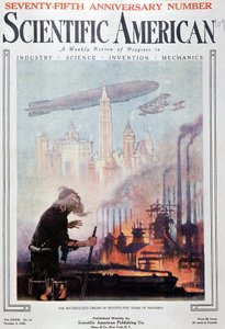 Uskutečněný sen o 75 letech pokroku - v „“Scientific American““ z 2.10.1920 od American School