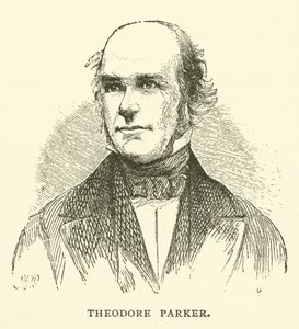 Theodore Parker, americký unitářský ministr, transcendentalista a abolicionista od American School