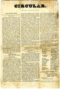 To The People of Texas re: obležení mexické posádky v San Antonio de Bexar, 10. prosince 1835