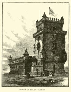 Věž Belem, Lisabon od American School