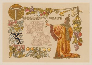Úterý pro bohatství (chromolitho) od American School