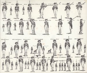 US Manual of Arms (litho) od American School