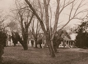 Ředitelství Ulysses S Grant, City Point (hlubotisk) od American School