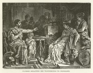 Ulysses vypráví své putování Penelope od American School