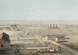 Union Stockyards, Chicago od American School