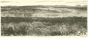 Pohled na Knoxville z Keiths Hills, listopad 1863 od American School