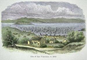 Pohled na San Francisco od American School