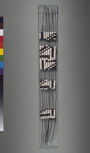 Wampum Belt, americký kmen Irokézů nebo Algonquianů, možné 17. století od American School