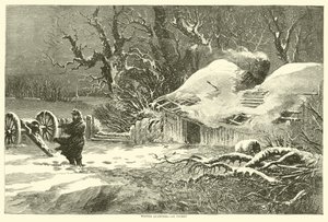 Winter Quarters, na Piket, únor 1864 od American School
