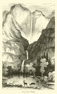 Yosemitské vodopády od American School