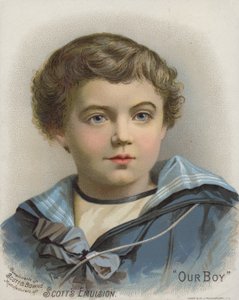 Mladý námořník chlapec, náš chlapec od American School
