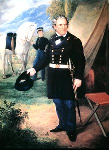 Zachary Taylor (barevné lito) od American School