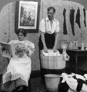 The New Woman, Wash Day.