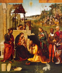 Adoration of Magic, Amico Aspertini (1475-1552)