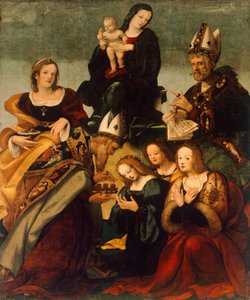 Madona s dítětem a svatými Řehoř Veliký (obraz)
