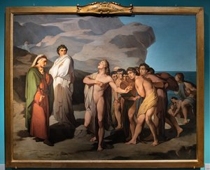 Dante a Casella od Amos Cassioli