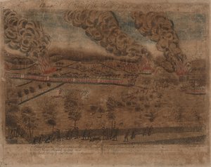 Bitvy u Lexingtonu a Concordu: Deska I, Bitva u Lexingtonu, 19. dubna 1775. Deska II, Pohled na město Concord. Deska III: Zásnuby na South Bridge v Concordu. Deska IV: Pohled na jižní část Lexingtonu.