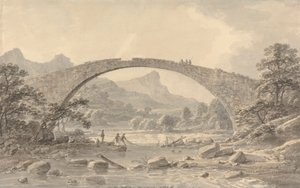 Pont Newydd poblíž Dolgelly od Amos Green