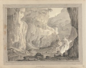 Pohledy v Anglii, Skotsku a Walesu: Gordale Scar od Amos Green