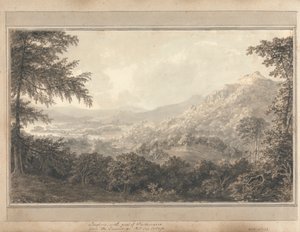 Výhledy v Anglii, Skotsku a Walesu: Loughrig s částí Windemere z terasy u Hill Top Cottage od Amos Green