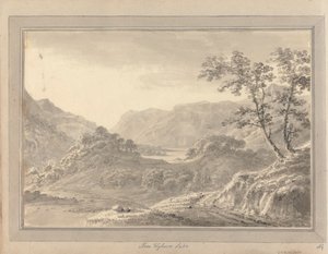 Pohledy v Anglii, Skotsku a Walesu: Tour ve Skotsku; Nedaleko jezera Wyburn od Amos Green
