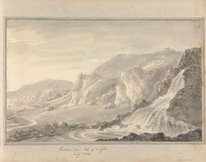 Pohledy v Anglii, Skotsku a Walesu: Ventnor Cove, Isle of Wight, červenec 1804