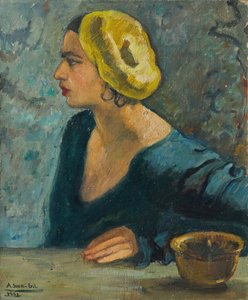 Autoportrét od Amrita Sher Gill