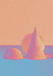 Záhadné geometrické tvary od Amy Louise Baker