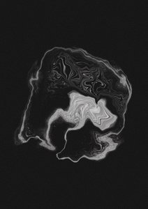 Dynamický šedý vír