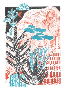 We Build, 2015 (sítotisk) od Amy Louise Evans