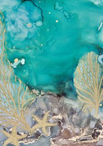 Zlatá mořská hvězdice