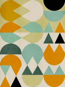 Rainbow Plus Shapes5 od Ana Rut Bre