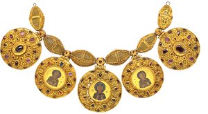 Náhrdelník s přívěsky, počátek 12. století od Ancient Russian Art