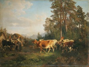 Krajina s kravami
