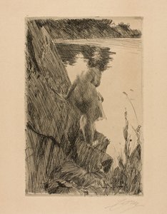 Koupající se od Anders Leonard Zorn