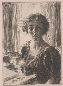 Švédská korunní princezna od Anders Leonard Zorn