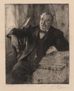 Grover Cleveland od Anders Leonard Zorn