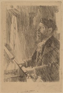 J.B. Faure, 1891. od Anders Leonard Zorn