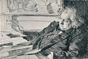 Joseph Ernest Renan 1823-1892, 1892, 1898 od Anders Leonard Zorn