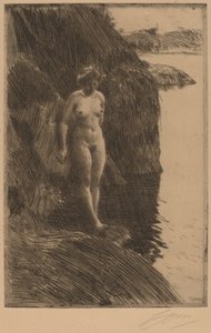 Propast, 1909. od Anders Leonard Zorn