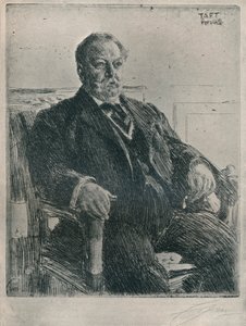 Prezident Taft, 1911 od Anders Leonard Zorn