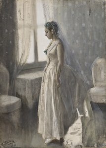 Nevěsta, 1886 od Anders Leonard Zorn
